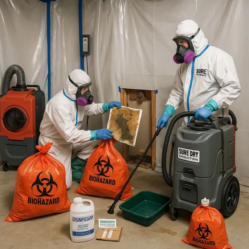 Contaminated Water Handling Protocols process in Westlake, TX