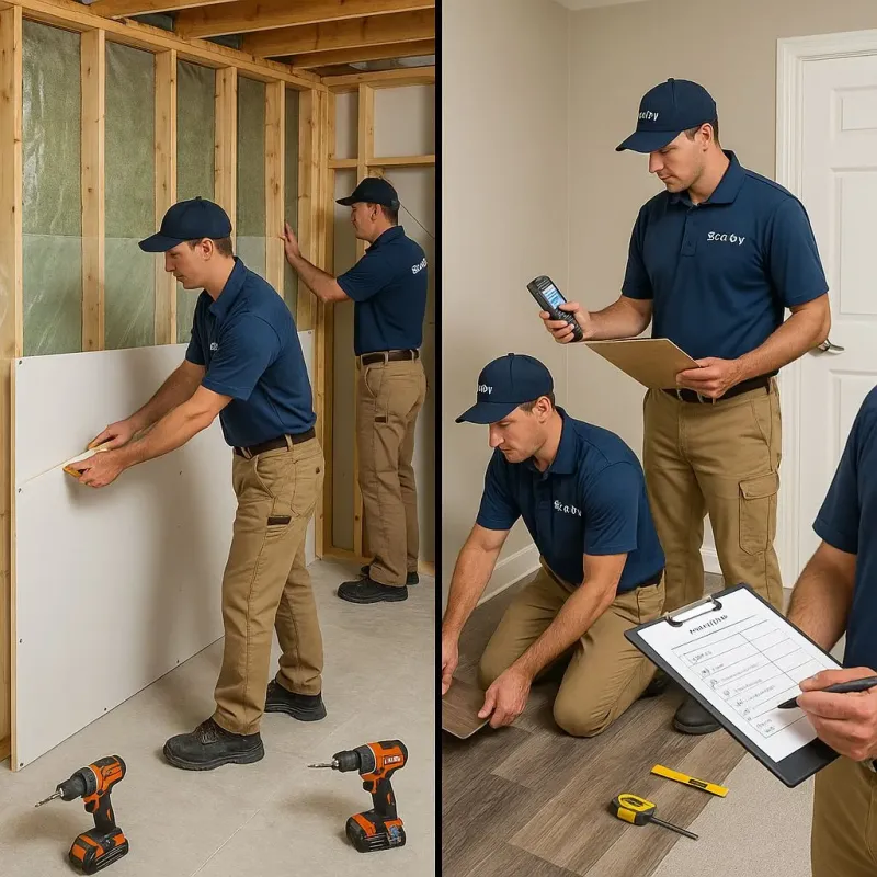 Repairs and Reconstruction process in Westlake, TX